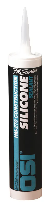 Henkel 1494045 OSI HM270 10 oz Cartridge Construction Silicone Sealant