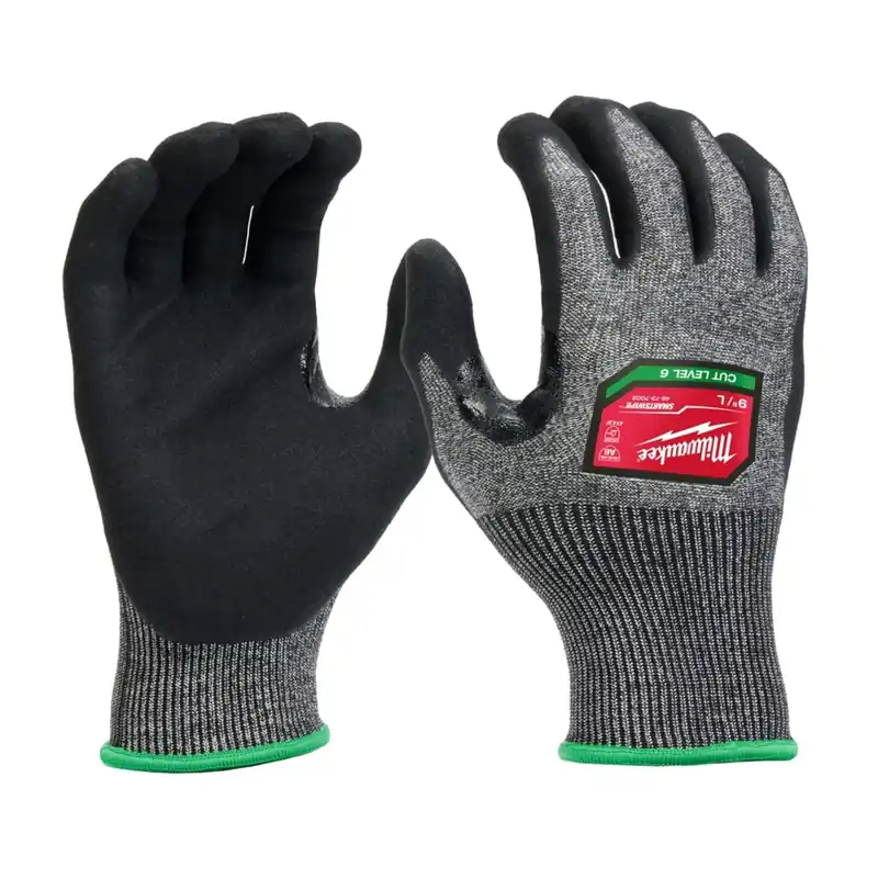 Milwaukee 48-73-7002 Cut Level 6 Nitrile Dipped Gloves Large
