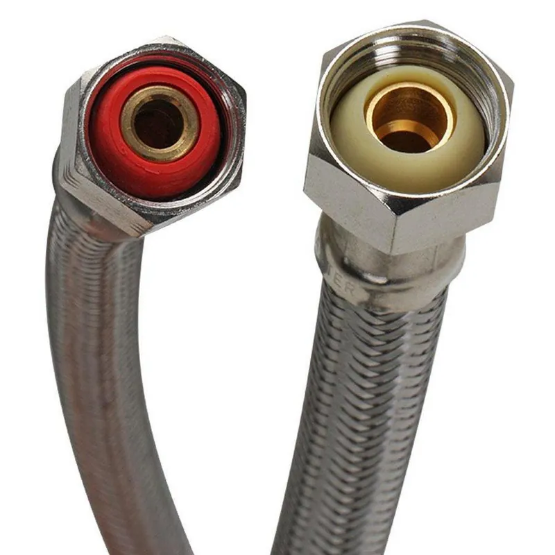 Fluidmaster B3F12 Click Seal 1/2 x 1/2 Faucet Connection Hose