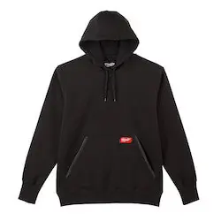 Milwaukee 350B-M Heavy Duty Pullover Hoodie - Black M