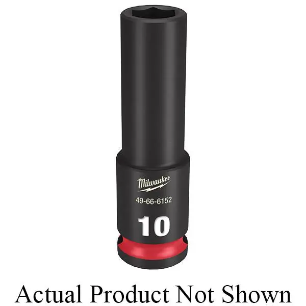 Milwaukee 49666156 SHOCKWAVE Impact Duty 3/8 Drive 14MM Deep 6 Point Socket