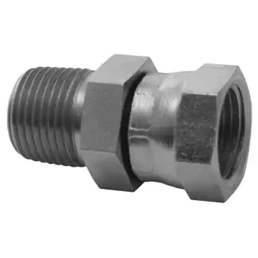 Dixon Valve & Coupling 1404-12-8 Male NPTF x Female NPSM Swivel Nut