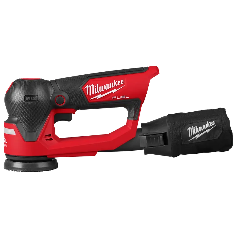 Milwaukee Tool 2535-20 Random Orbit Sander M12 Fuel Detail 3 Inch 8-2/5 Inch