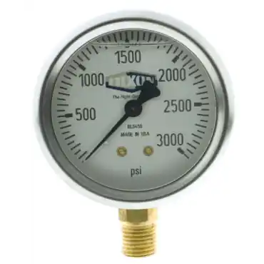 Dixon Valve & Coupling GLS410 Liquid Pressure Gauge 0 to 60 psi