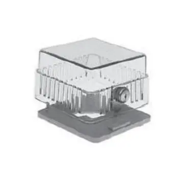 Westwood E142-1 Thermostat Guard Locking Plastic Cover with Steel Base Clear