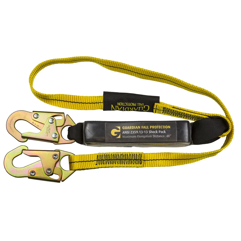Guardian Fall Protection 1220 Lanyard 6Ft Sgl Sp Snap Hook