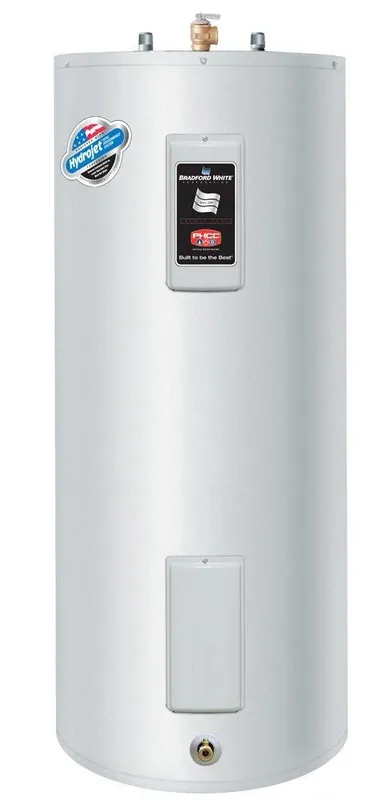 Bradford White RE255T6-1NCWW 55 Gal. Tall 2-Element Residential Electric Water Heater