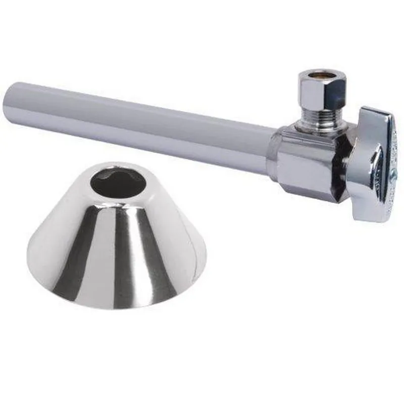 BrassCraft KTCS40BXC 1/2 x 3/8 in. Sweat x OD Compression Ball Handle Angle Supply Stop Valve