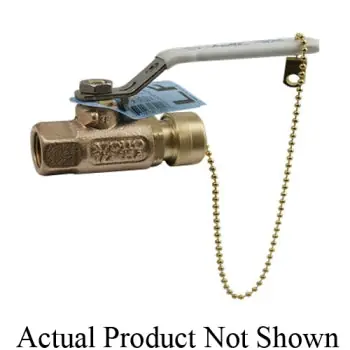 Apollo Valves 70LF104HC 70LF-100 HC Series 3/4 in. Bronze Standard Port Threaded x NPSH 600# Ball Valve