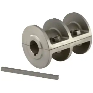 Dodge 2RIBBED 2 Bore 5 1/4 OD Rigid Coupling