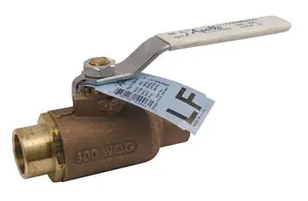 Apollo 70LF24801 70LF-200 Series 2 in. Bronze Standard Port Solder 600# Ball Valve