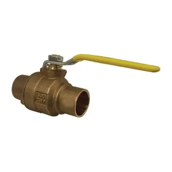 Apollo 77C24601A 77C-A Series 1-1/4 in. Bronze Full Port Solder 600# Ball Valve