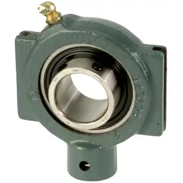 Dodge NSTU-SC-104S Ball Bearing Take-Up Unit - Side Mount, 1.25 in Bore, Cast Iron Housing, Setscrew Collar