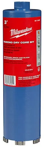 Milwaukee 48-17-0025 Diamond Coated Threaded Core Drill Bit