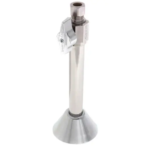 BrassCraft KTCS41BX-C 1/2 x 3/8 in. Sweat x OD Compression Lever Handle Straight Supply Stop Valve