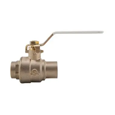 Watts Regulator 3/4LFFBVS-3C-M1 Ball Valve Lead Free Brass 3/4 Inch Solder 2 Piece Lever 88005701