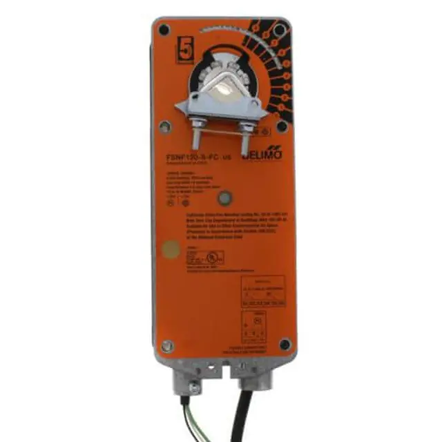 Belimo FSNF120-S-FC US Damper Actuator Fire & Smoke On/Off 2SPST Spring Return 120 Volt