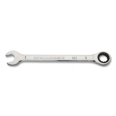 GearWrench 86953 90-Tooth 12 Point Ratcheting Combination Wrench SAE 1 in