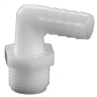 Dixon Valve & Coupling TLS64 Tuff-Lite Male NPT x 90 Degree Hose Barb Elbow