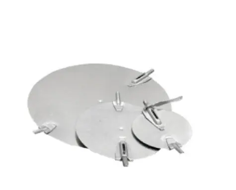 Cody Company 3004 Damper Disk With Tip, 4 Inch, Steel