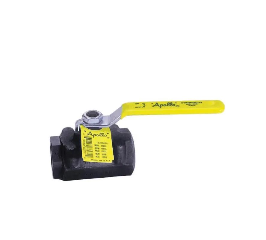 Apollo Valves 73A10827 73A-100 Series 2 in. A105 Carbon Steel Reduced Port Lever Lock FNPT 1500# Ball Valve