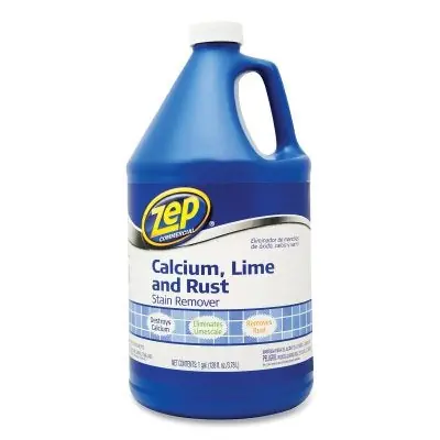 Zep ZUCAL128 Calcium Lime and Rust Stain Remover 1 Gal. Bottle