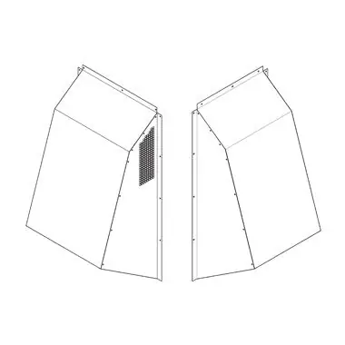 Samsung WHG-SR Guard Wind/Hail Right Side 6-16 Ton Chassis