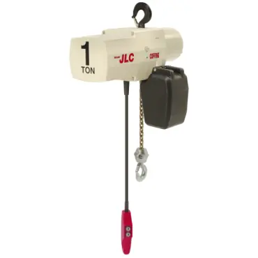 Columbus McKinnon 08241W Coffing JLC Electric Chain Hoist 1 Ton Capacity 20 ft Lift Height