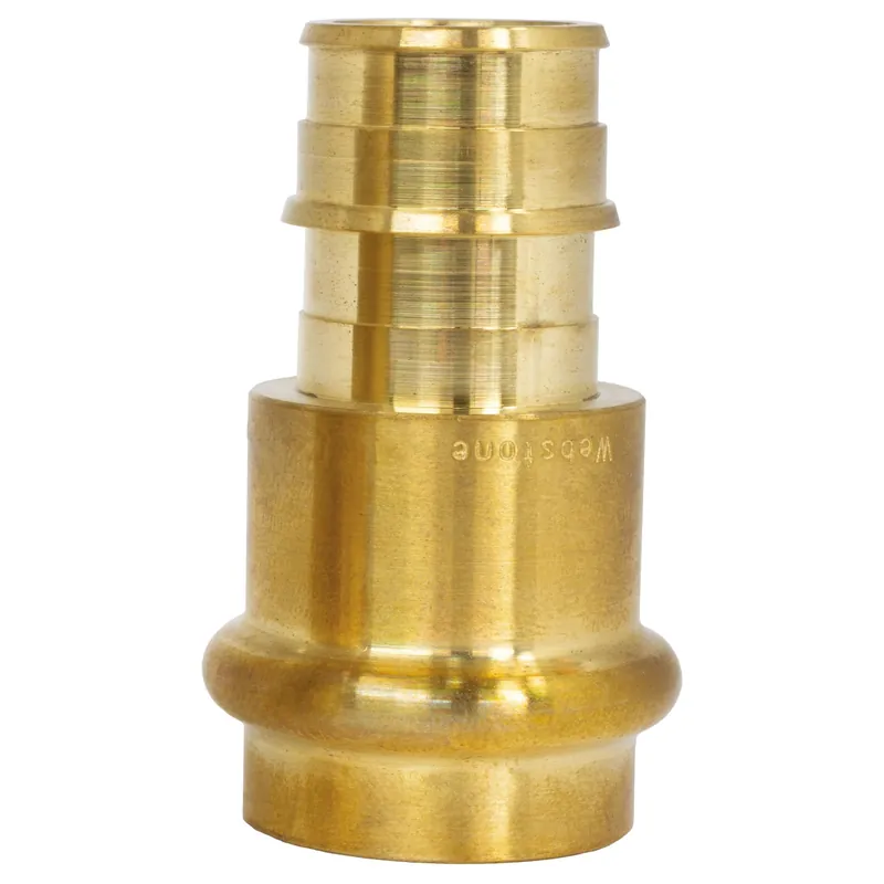 Webstone 36807W Transition Fitting 2 Pressures x F1960 Lead Free Bronze PEX Coupling