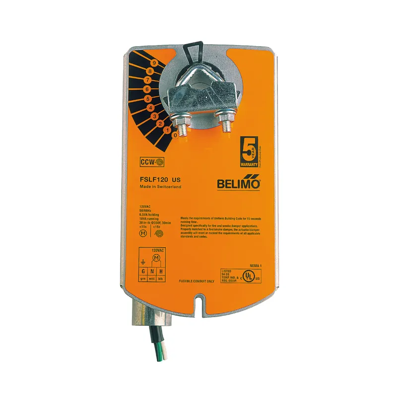 Belimo FSLF24US Fire And Smoke Actuator, 30 in-lb