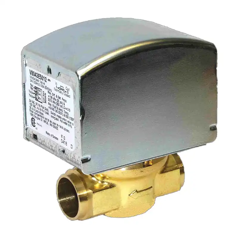 Resideo V8043F5036/U 24 Vac 3/4 in Sweat N.C. QuickFit Zone Valve