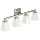 Moen YB5164BN Voss 4-Light Bath Globe Light 100 Watt