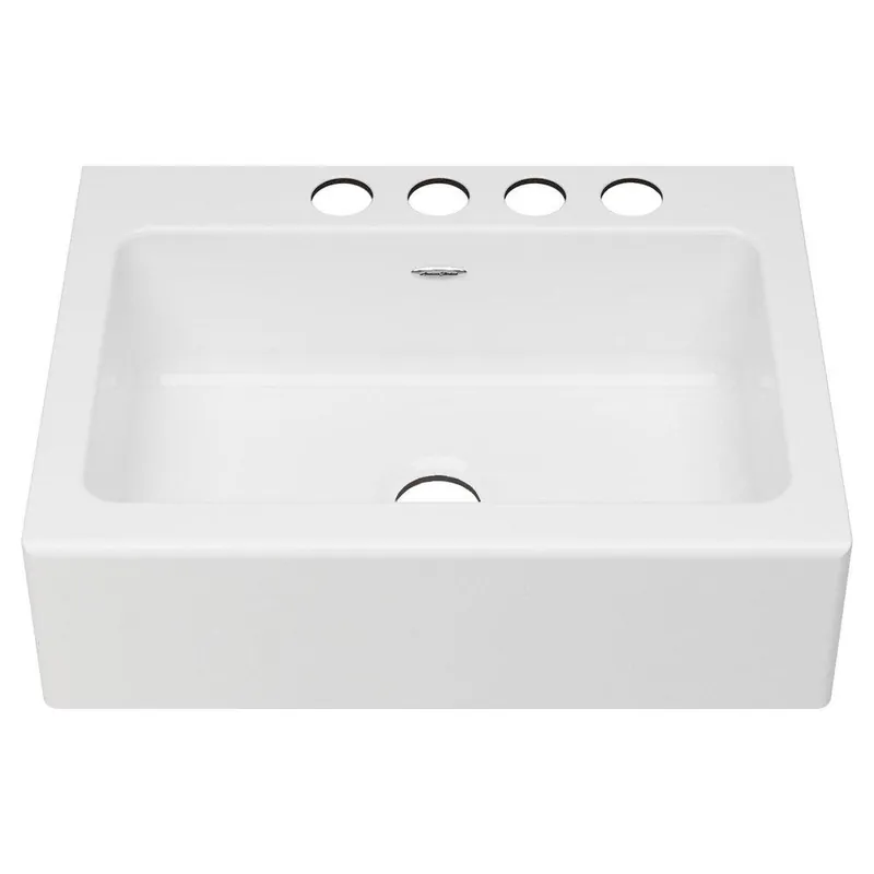 American Standard 77SB30220A.308 Delancey 30 x 22-1/16 in. Cast Iron 4-Hole Undermount Single Bowl Kitchen Sink