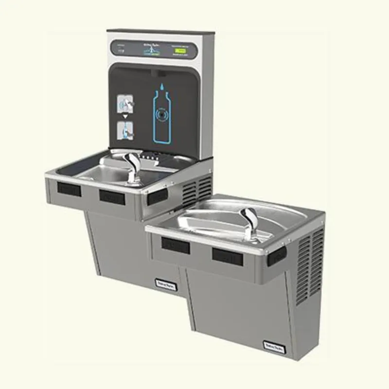 Halsey Taylor HTHB-HAC8BLPV-WF Bi-Level HydroBoost Water Refilling Station W/Filter
