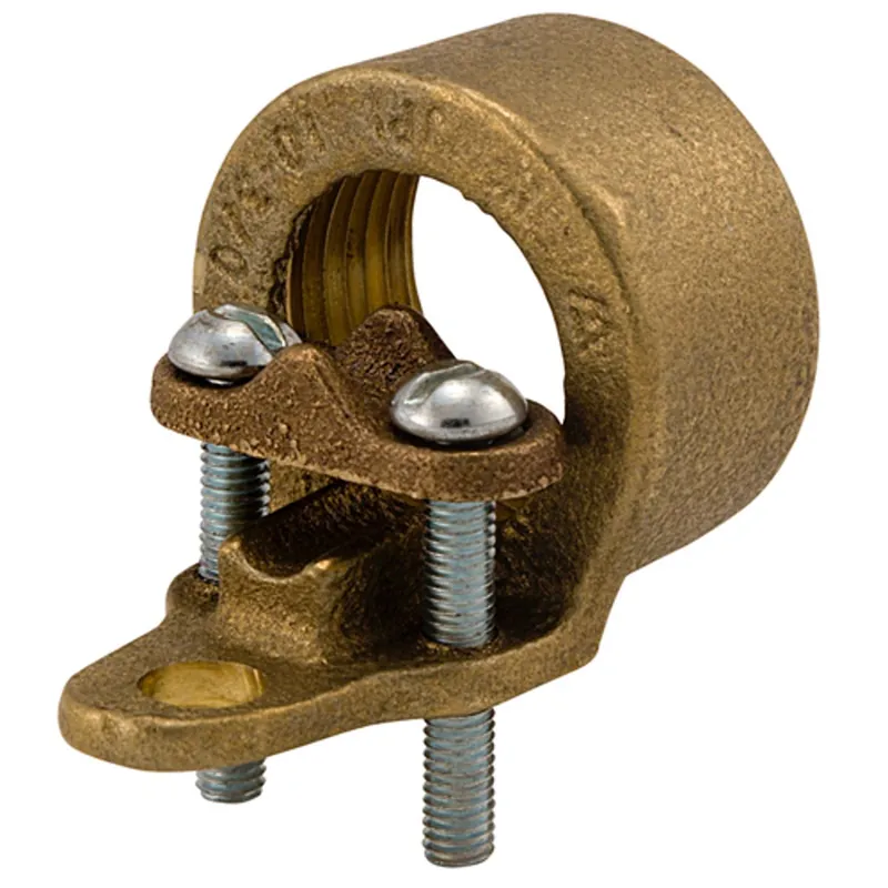 ILSCO CH-1 Permaground Bronze 1in Conduit Hub, Conductor Range 3/0-10 Sol