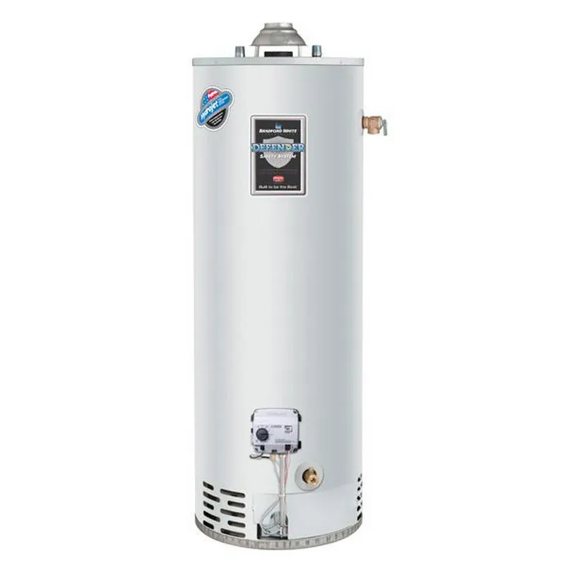 Bradford White RG250L6N FVIR Defender Safety System 48 Gal Short 40 MBH Residential Natural Gas Water Heater