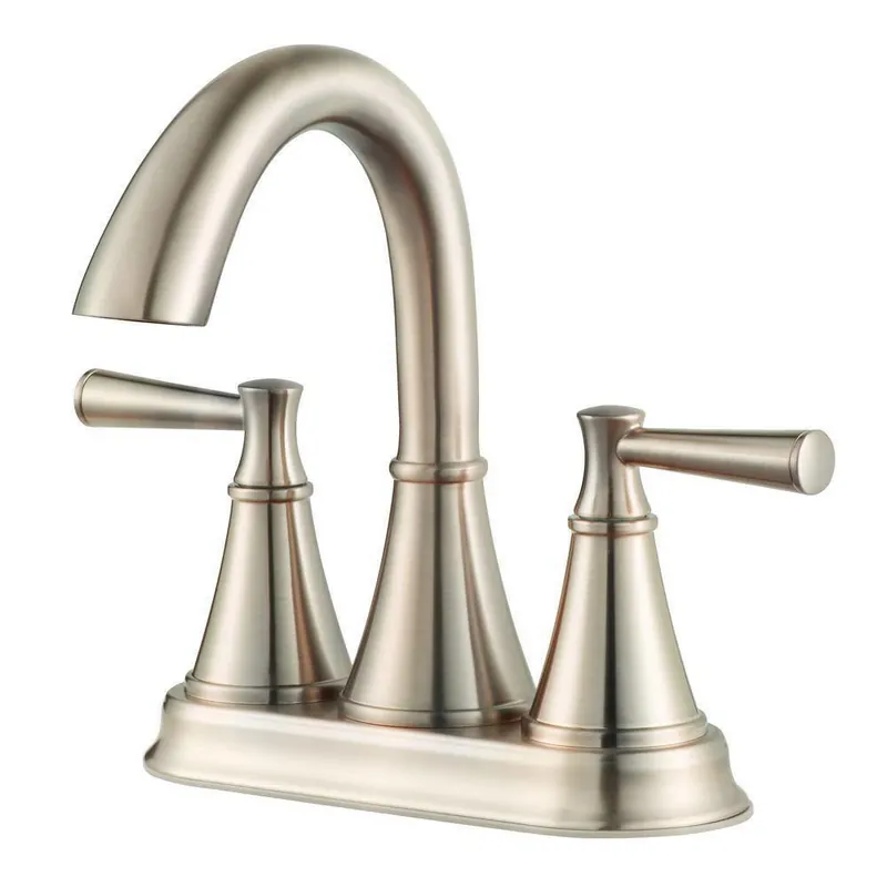 Pfister LF-048-CRKK Cantara Two Handle Centerset Bathroom Sink Faucet in Brushed Nickel