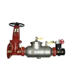 Apollo Valves 4ALF10A03 DCLF 4A 4 in. Epoxy Coated Ductile Iron and Stainless Steel Yoke x Female 175 psi Backflow Preventer