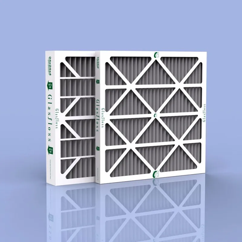 Glasfloss ZLN202524AC Pleated Air Filter 20 x 25 x 2 Synthetic MERV8 Z-Line Carbotron