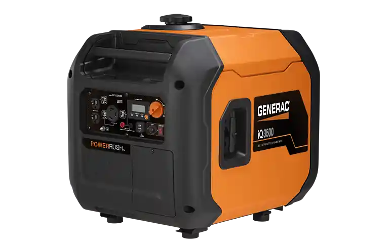 Generac 7127 iQ Series Portable Inverter Generator 3500 W (1 Gallon)