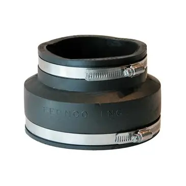 Fernco 1056-53 Coupling Flexible 5 x 3 Inch Cast Iron/Plastic to Cast Iron/Plastic
