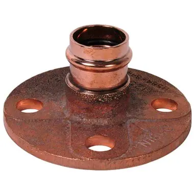 Nibco PC741-112 Flange Companion 1-1/2 Inch Cast Bronze/Wrot Copper Press x Flange