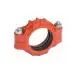 Victaulic L060077PO0 Coupling Flexible 6 Inch Ductile Iron 77 Orange O Gasket