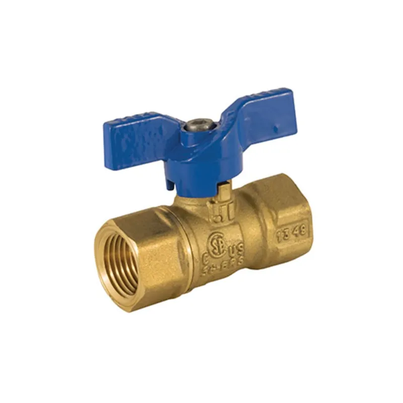 Jomar 101-413 1/2 FIP - Gas Ball Valve, 2 Piece, 600 WOG