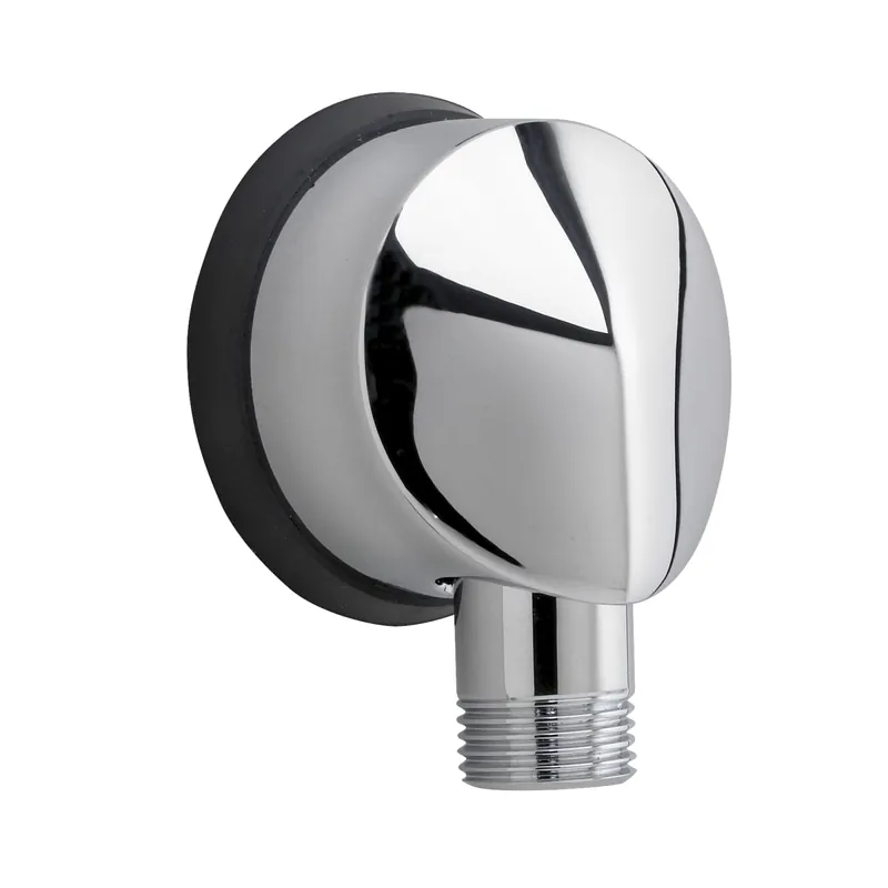 DXV D35700035.100 Round Wall Elbow for Hand Shower in Polished Chrome