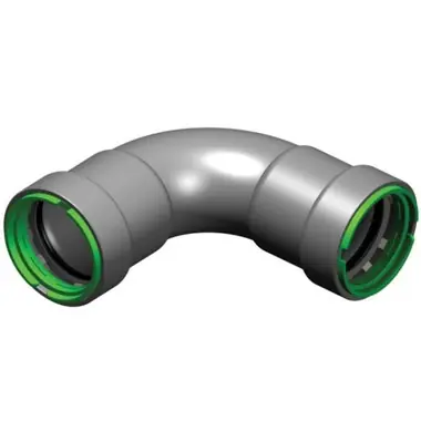 Apollo PWR7480154 Powerpress, Press Elbow, Non-Gas, 1-1/4 inch x 1-1/4 inch, Press x Press, 90 Degree, Model 407
