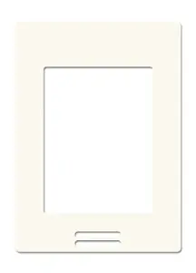 Schneider Electric FAS-01 Fascia White Cover Frame for Room Controller