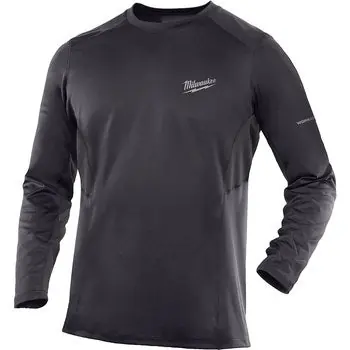 Milwaukee Tool 402G-3X Shirt Workskin Midweight Base Layer Gray 3XL Polyester