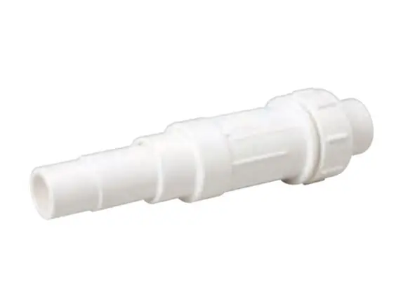 Mueller 160-505 EZ Span 1-in PVC Repair Coupling, Compression, White