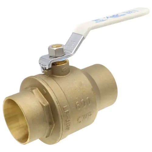 Apollo Valves 94ALF20801A 94ALF-A Series 2 in. Brass Full Port Solder 600# Ball Valve